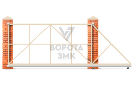 Ворота 2600×1800 Найс ЗМК-6998