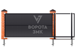 Откатные ворота Hormann 2100×3000 ЗМК-6957