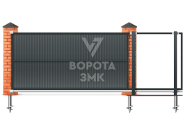 Ворота винтовые 2200×3500 ЗМК-7596