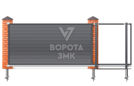 Выдвижные ворота 3500×2500 ЗМК-6931