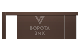 Ворота противопожарные откатные Дорхан для паркинга 4500×4500 ЗМК-9594