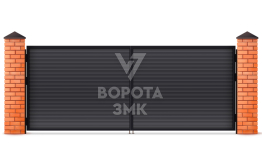 Распашные ворота Каме 2250×1750 ЗМК-4791