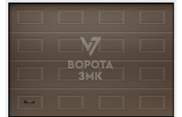 Утепленные секционные ворота 2500×2125 ЗМК-3151