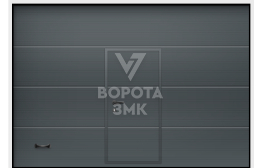 Ворота промышленные с калиткой 4000×3000 ЗМК-4003