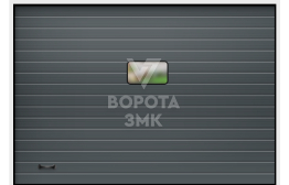 Ворота гаражные с окном 2750×2500 ЗМК-3375