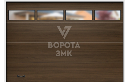 Секционные гаражные ворота 2750×2125 ЗМК-3408