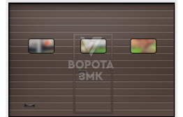 Ворота утепленные 2750×2125 ЗМК-9765